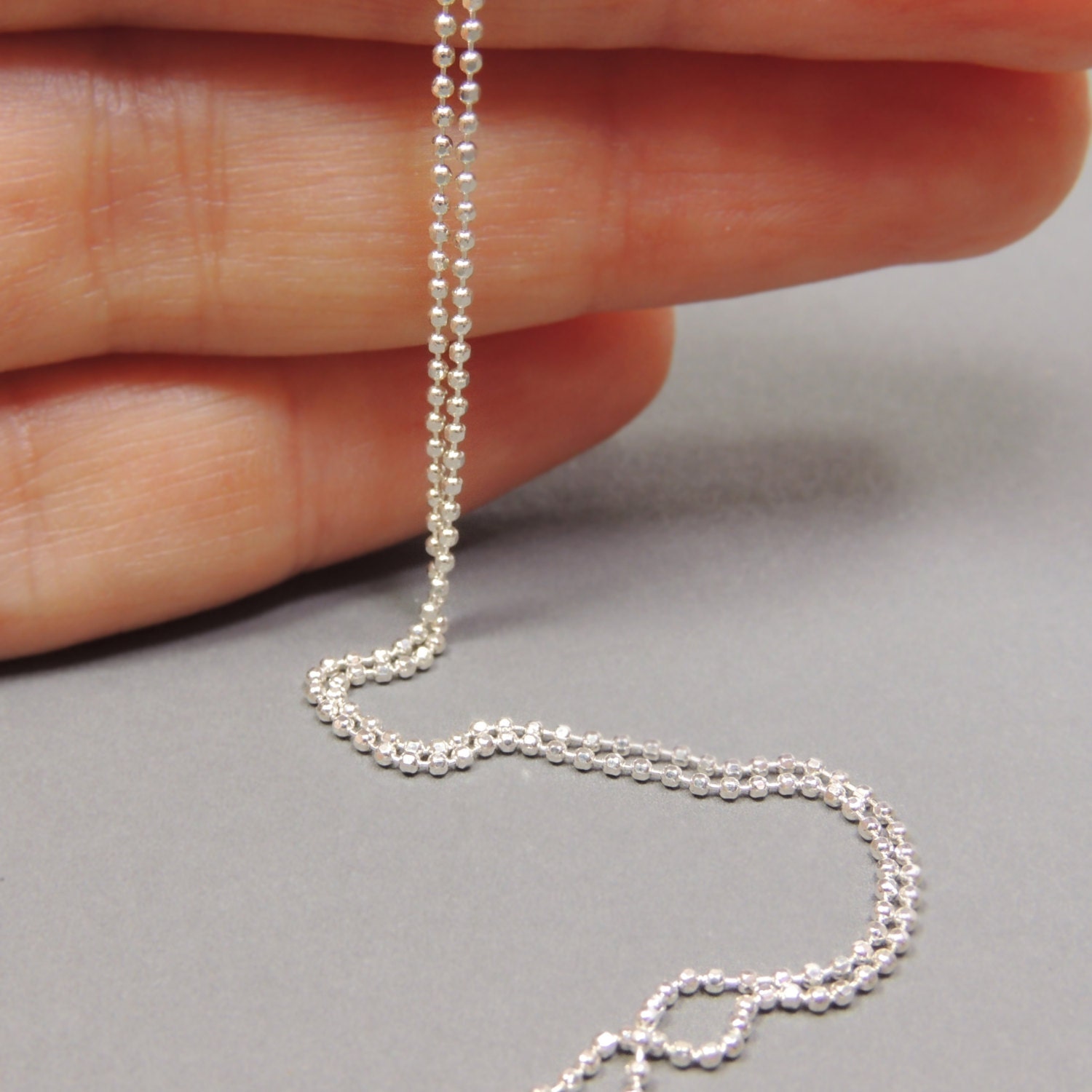 ネックレス・ペンダント Cutting Ball Chain Necklace #5832 Adina Eden CZ Princess Cut Tennis Necklace