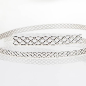 12 Inch (30.5cm) x 3.4mm Width Sterling Silver 935 Strip Gallery Decorative  Pattern wire (C000058) by ZDP Findings MANUFACTURER