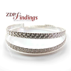 12 Inch (30.5cm) x 4.2mm Width Sterling Silver 935 Strip Gallery Decorative  Pattern wire (3001674) by ZDP Findings MANUFACTURER