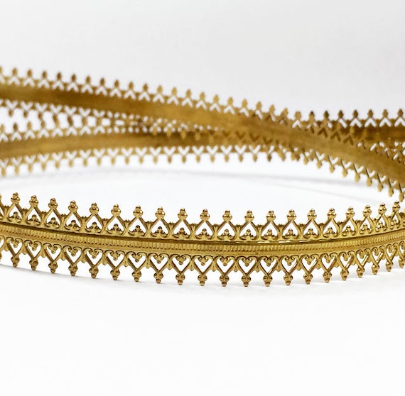 24 Inch 61cm X 10mm Width Brass Strip Gallery Decorative Etsy