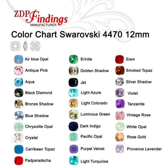 スワロフスキー　SWAROVSKI 　インテリア　カラーチャート スワロフスキー社製カラーチャート（2011年度版）入荷しました！ | LX