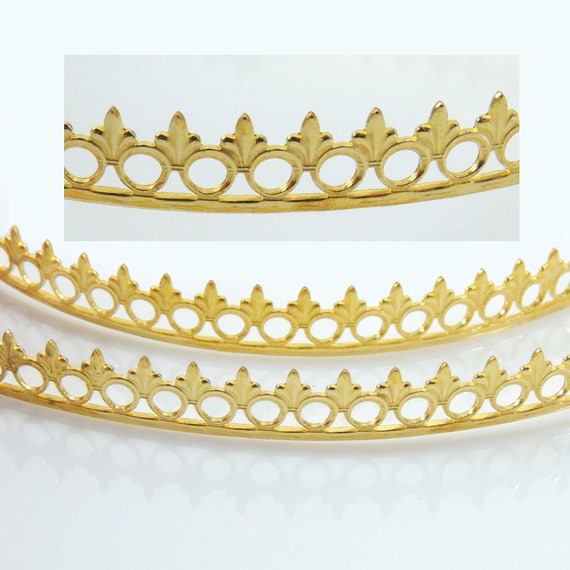 24 Inch 61cm X 9mm Width Brass Strip Gallery Decorative Etsy