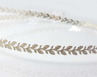 Transformez vos créations de bijoux avec notre fil de fer galerie en argent sterling 935 30 cm (12 po.) - Largeur 4,6 mm (C000792)
