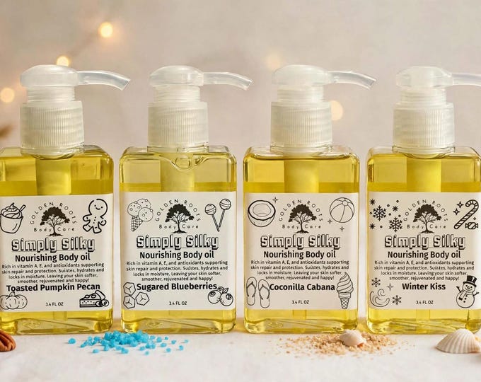 Fragranced body oil