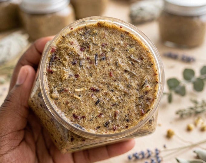 SIMPLY POLISH | 7 Herbal Sugar Scrub