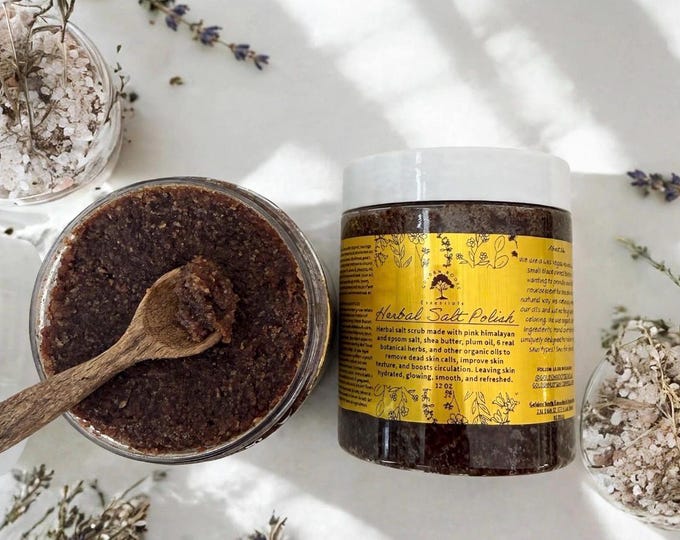 Herbal Detox Salt Scrub