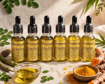 Nectar Serum | Turmeric Nectar | Moringa Nectar