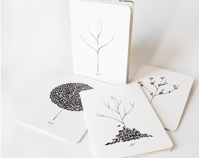 Seasons Notebook Set - Etsy