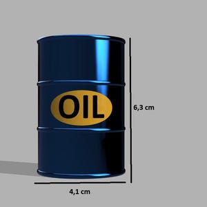 oil barrel 1:14 scale