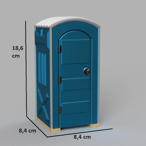 Baño portátil escala 1:14