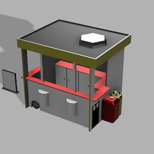 Hotdog Stand Scale 1:14