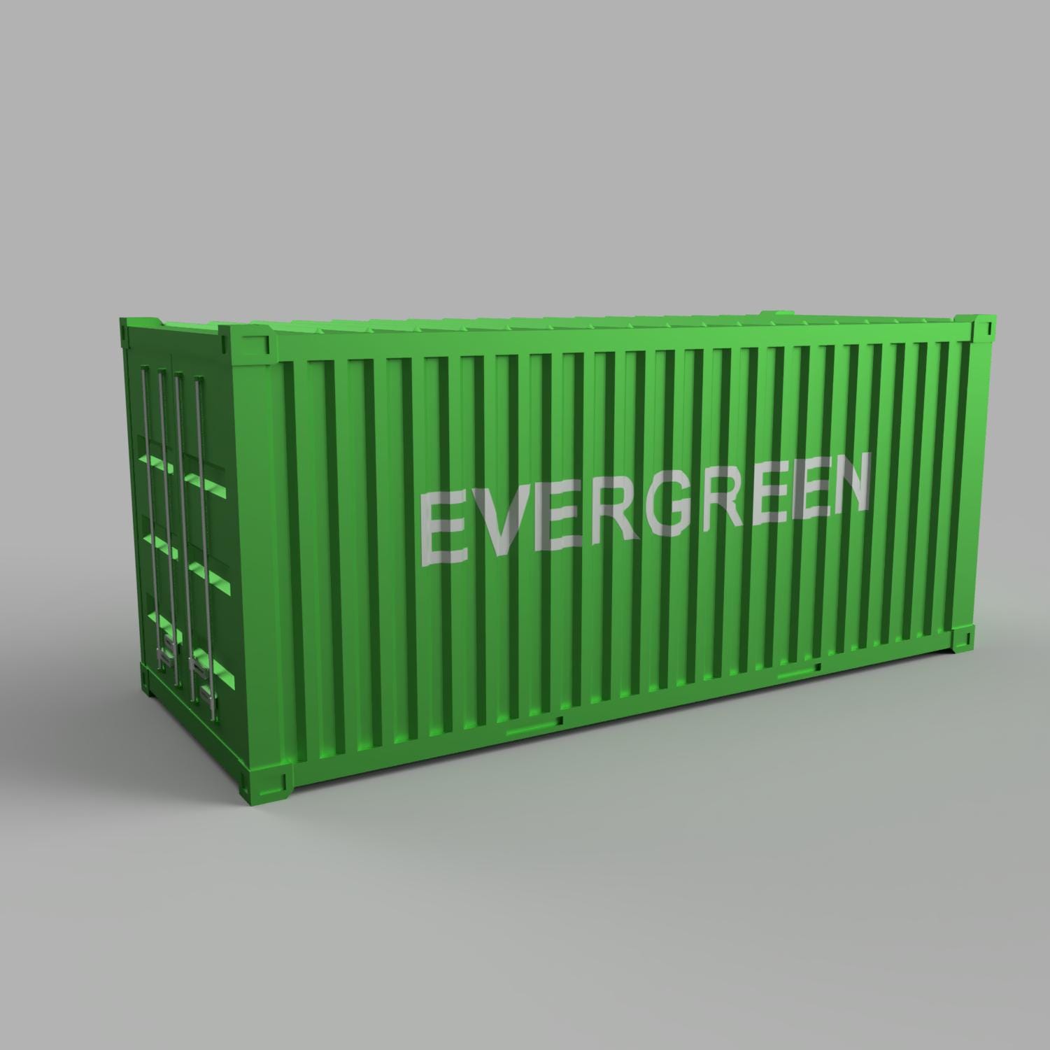 20 Foot Container 1:14 Scale - Etsy