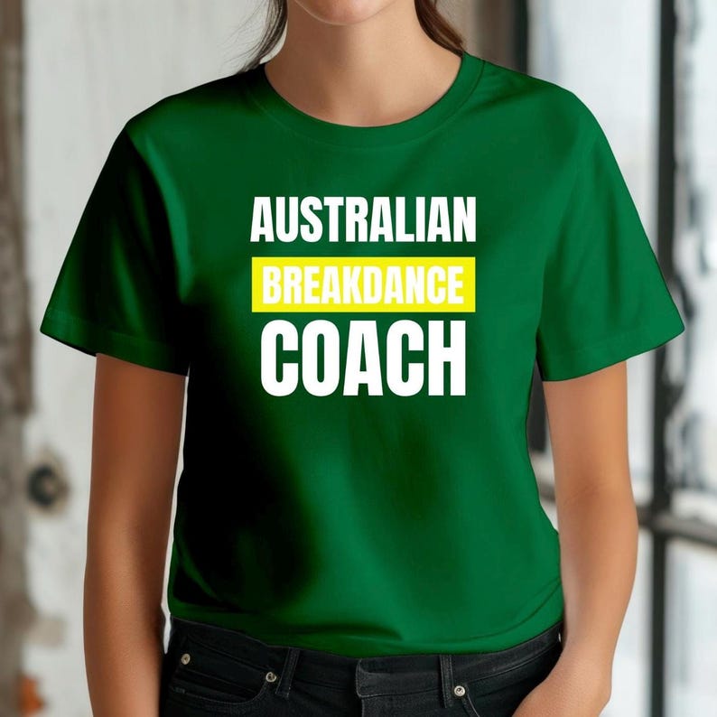 Australian Breakdance Instructor Shirt Halloween Paris 2024 Funny