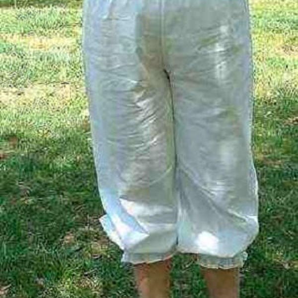 Renaissance Muslin-Off White LARP SCA Custom Bloomers Pantaloons Cosplay Custom Free Shipping