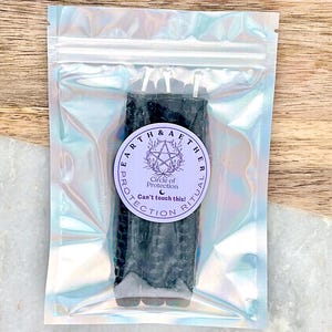 Mini velas de carillón para lanzar hechizos, establecer intenciones, rituales, trabajo energético. Hechas a mano y de origen local, 100 % cera de abejas de California, juego de 3. Protection