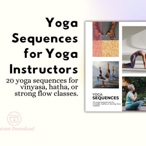 20 yogareeksen voor yoga-instructeur | Vinyasa-stroomsequenties | Yoga Flow-lessen voor docenten | Yoga-instructie | Yogareeksen