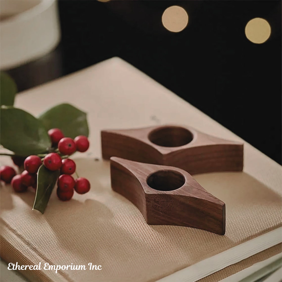 Wooden Thumb Bookmark Multi-function Thumb Ring Page Holder Convenient ...