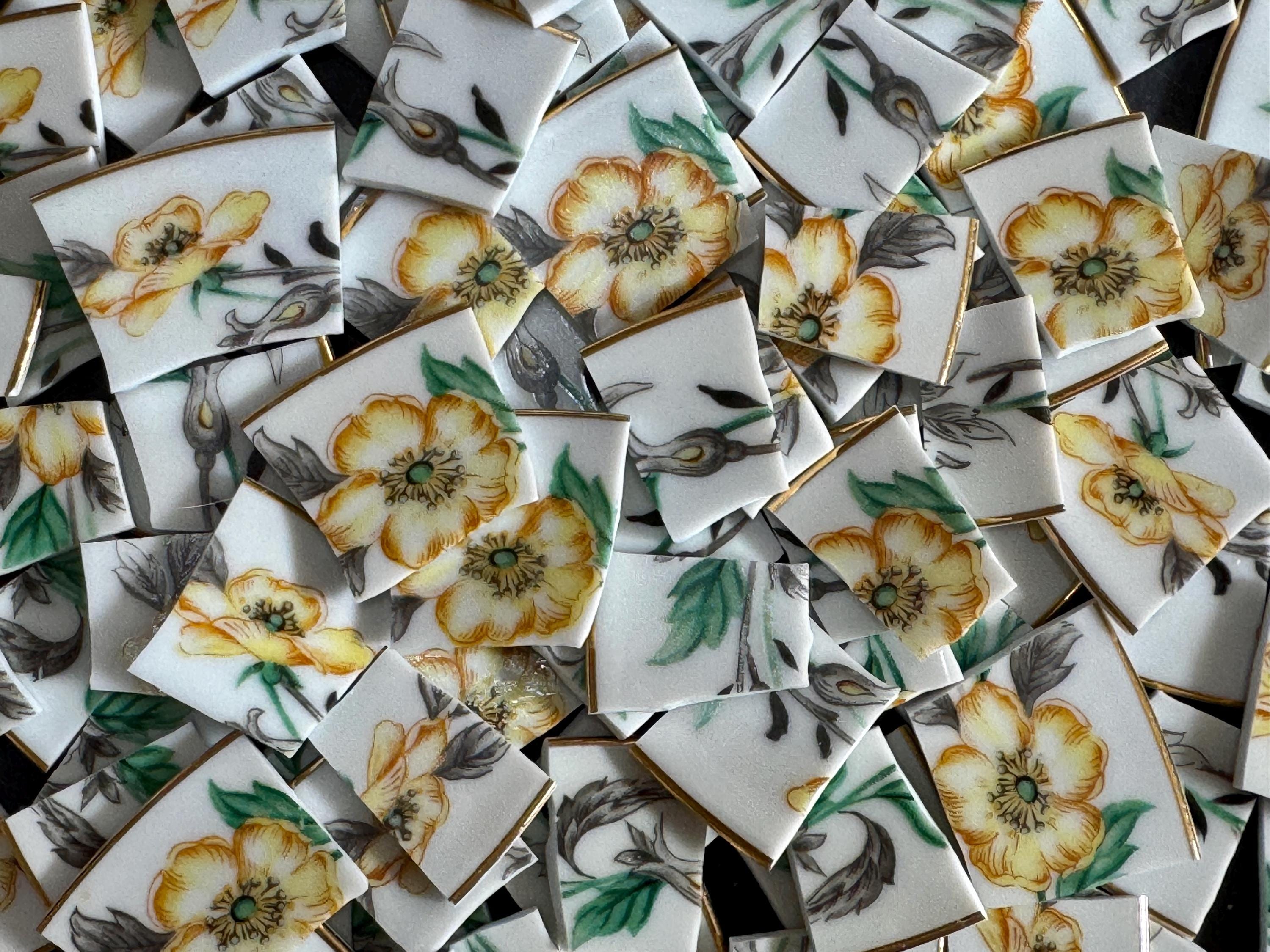 Yellow Flower Vintage China - Etsy