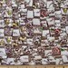 104 Beautiful Floral Flower Vintage Transferware Mosaic Tiles Alfred Meakin England rose purple