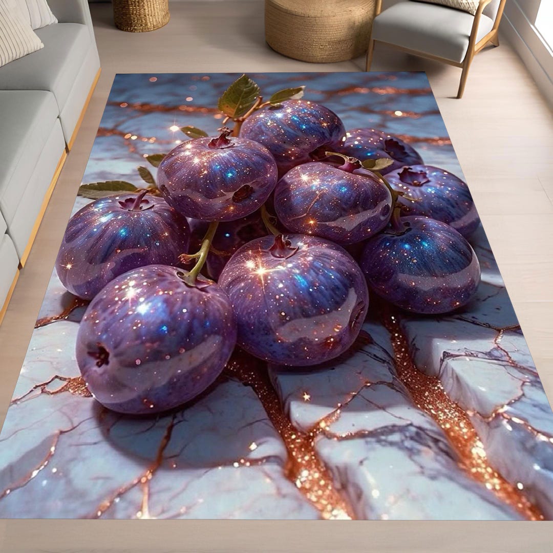 Gemstone Rug Luxury Crystal Rug, Sparkling Gemstone Carpet, Marble Design - Etsy