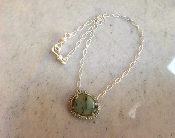 Peruvian Opal Pendant