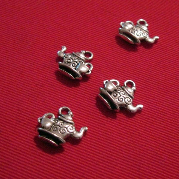 Teapot and Cup Charms lot of  21 - Wholesale Lot