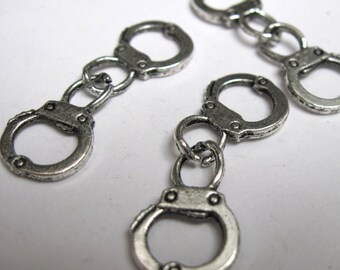 Mini Handcuff Charm Lot of 100 - Wholesale Lot