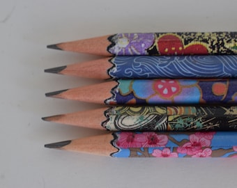 Assorted Hand verpackt Chiyogami Bleistift Geschenk Set