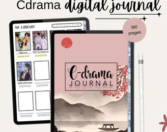 Digital C-Drama Journal, C-Drama Tracker, Digital Asian Drama Journal, Drama Review, Chinese Drama Tracker, Goodnotes & Notability, A4
