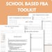 School-based FBA Toolkit | Digital ABA Forms for Functional Behavior ...