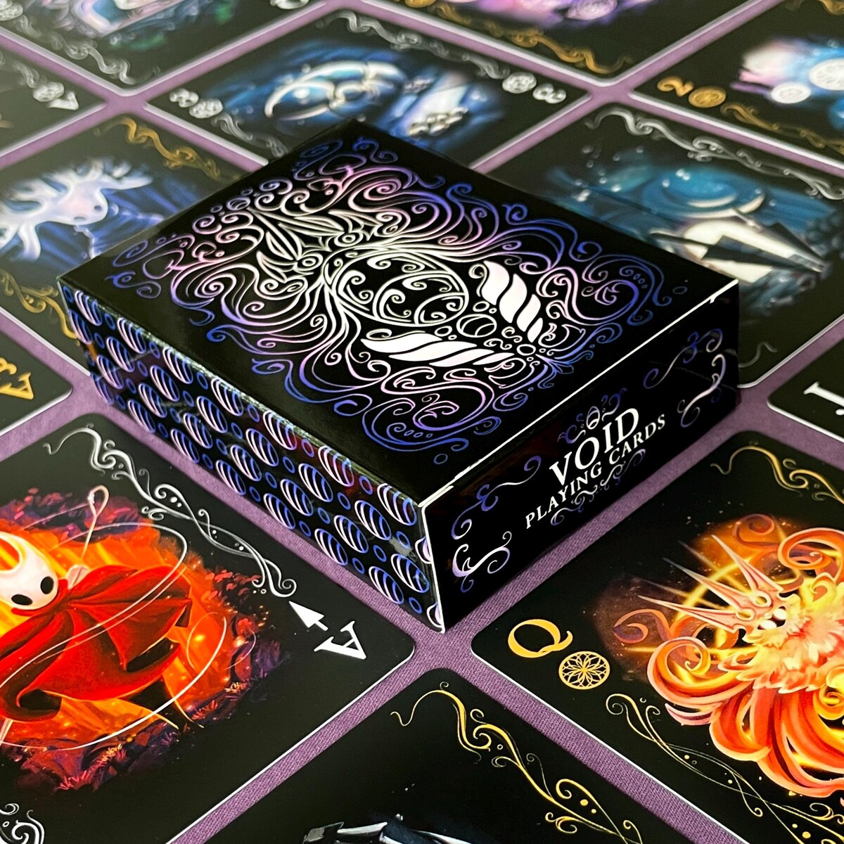Hollow Knight Void Playing Card Deck | 54 Cards, Poker Size, Hollow Knight Inspired, Fan-made With Custom Illustrations - Etsy