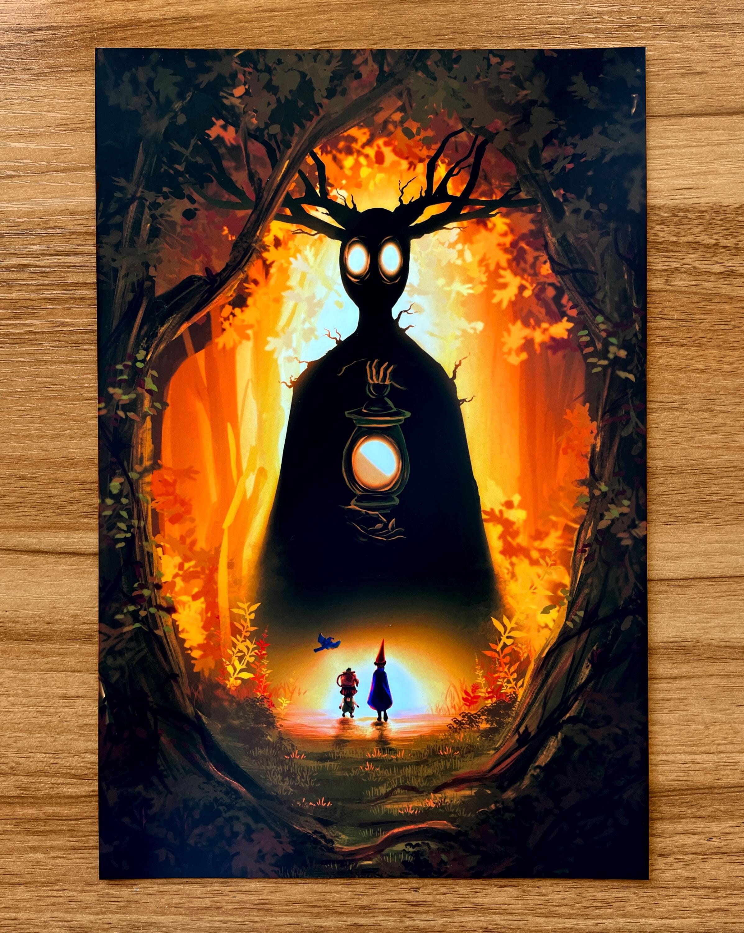 The Beast | Art Print, Over the Garden Wall Inspired Poster, Wall