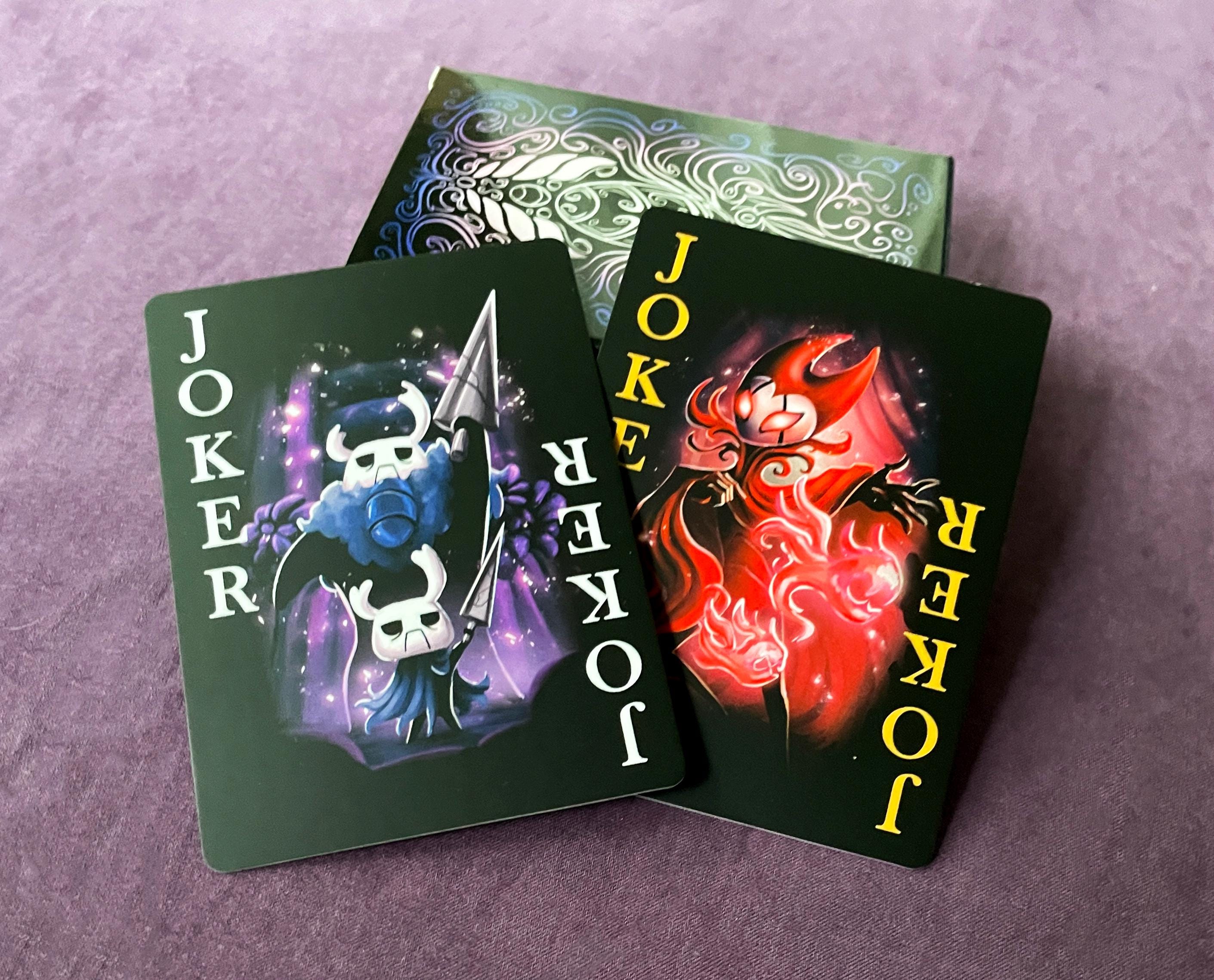 VOID トランプデッキ | 54枚入り、ポーカーサイズ、Hollow Knight に