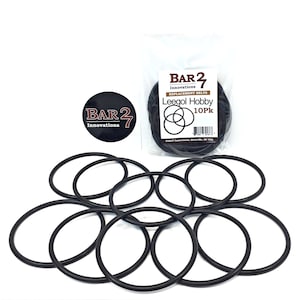 10 Pack Replacement Drive Belts Leegol Electric Hobby Series Rock Tumbler Blue Model Only Single or Dual Drum