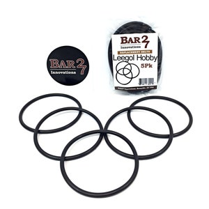 5 Pack Replacement Drive Belts Leegol Electric Hobby Series Rock Tumbler Blue Model Only Single or Dual Drum