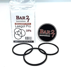 3 Pack Replacement Drive Belts Leegol Electric Pro Series Rock Tumbler Red Professional Model Only