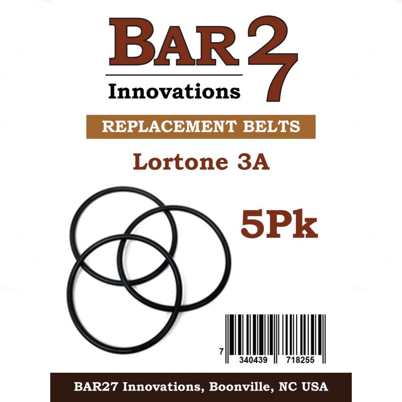 5 PACK Replacement Belts for Lortone Rock Tumbler Model 3A Etsy 5 PACK Replacement Belts for Lortone Rock Tumbler Model 3A Etsy
