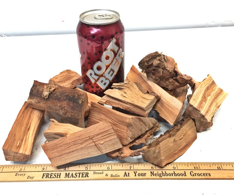 Eli/'s Wood Chunks APPLE CHIPS 2lb Bbq Smoker Meat Smoking Grilling USA