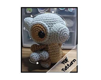 Cubone Crochet Pattern PDF
