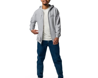 QAGamer Unisex Heavy Blend Zip Hoodie (B)