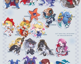 VOORBESTELLING: SMT Demons 2,5" stickers