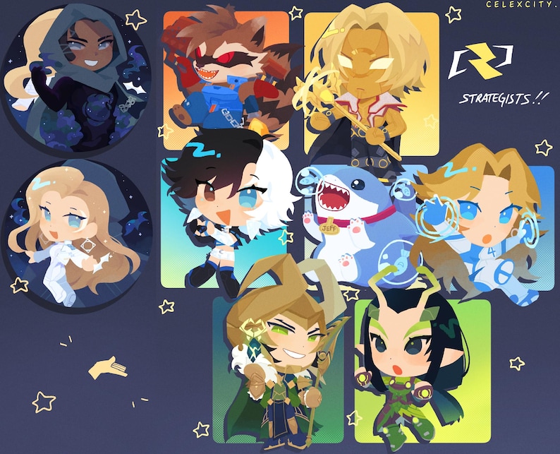 Marvel Rivals Fullbleed Acrylic 2" Charms image 5