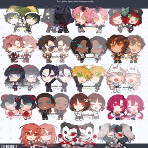 PREORDER: Project Eden&#39;s Garden 2&quot; Glitter Epoxy Charms