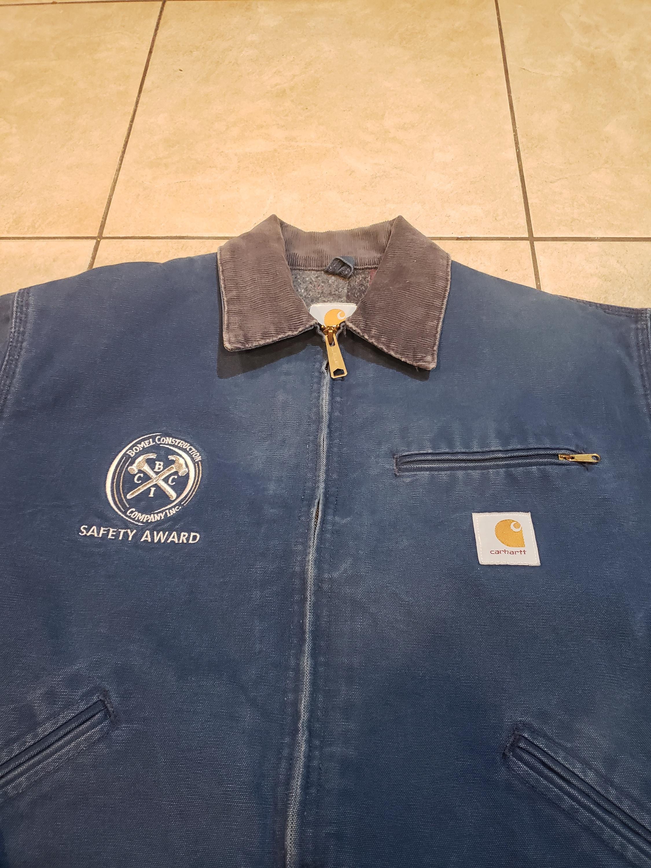 Vintage 2000s Carhartt Detroit J01 NVY Size 44 - Etsy