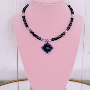 BG3-Inspired Shadowheart / Shar Beaded Choker Necklace