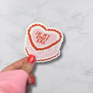 PREORDER | In My Smut Era Sticker | Booktok Stickers | Kindle Stickers | Book Lover Gift | Gifts for Readers | Bookish Stickers