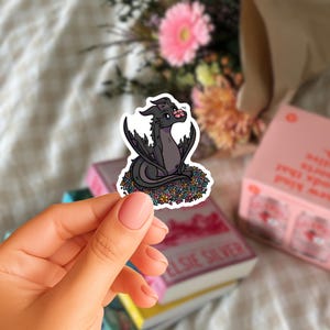 Abraxos Dragon Sticker | Throne of Glass Book Lover Decal