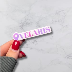 PREORDER | Velaris Sticker | ACOTAR Stickers | Booktok Sticker | Kindle Stickers | Book Lover | Gift for Readers | Bookish Stickers | ACOTAR