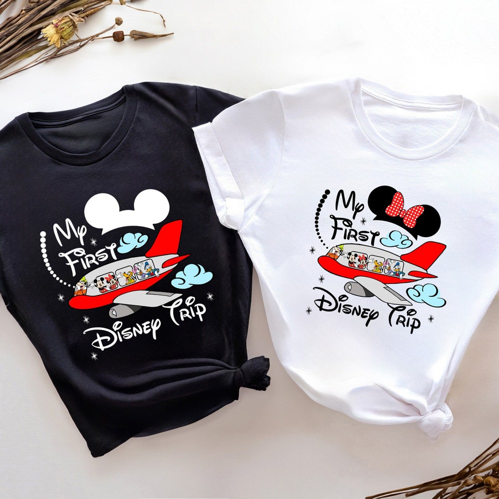 Family Vacation Tee My First Disney Trip Shirt, Disney Vacation Shirt, Disney Couple Shirt, Disney Trip Shirt, Disney World Shirt, Disneyland Tee, Disney Gift Disney World Shirt Unisex Style Shirthome