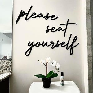 Bathroom Wall Decor Acrylic Sign
